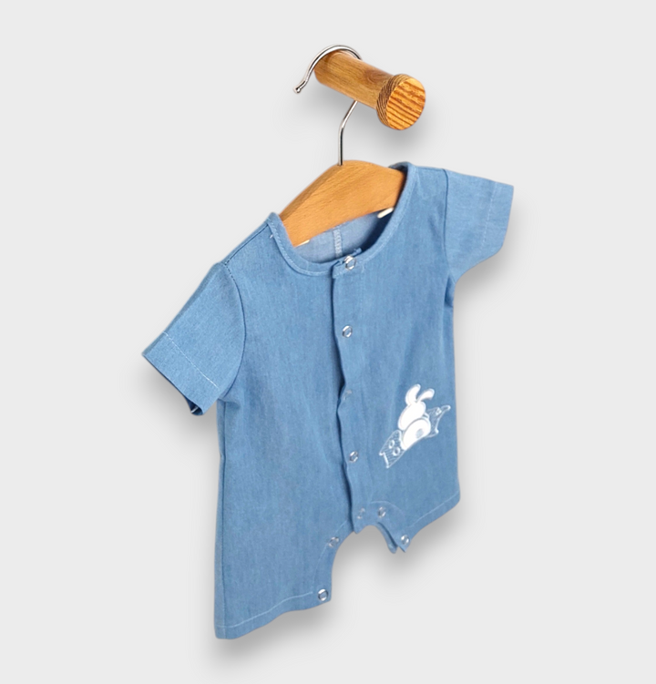 Salopetă pentru bebeluși Rainy Premium, băieți, 56-80 cm, din denim