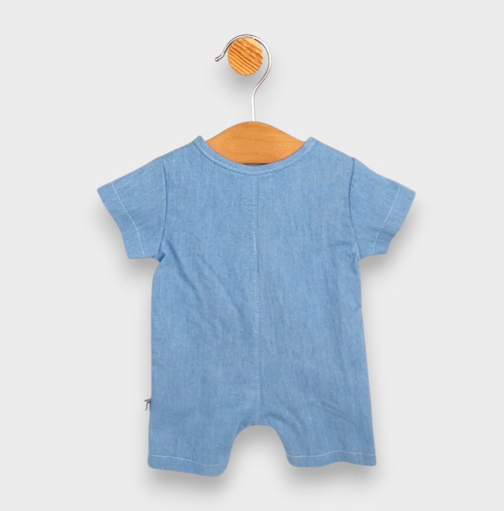 Salopetă pentru bebeluși Rainy Premium, băieți, 56-80 cm, din denim