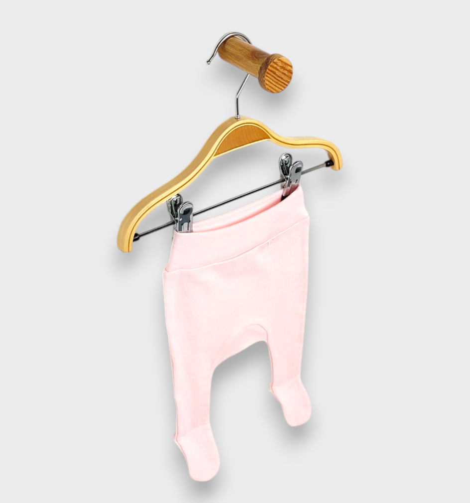 Rainy Pantaloni cu botoșei pentru bebeluși 56-80 cm roz