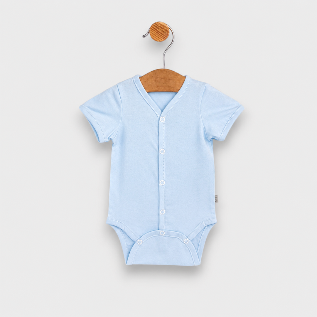 Rainy Body bebeluși cu mânecă scurtă 48 - 62 cm. albastru