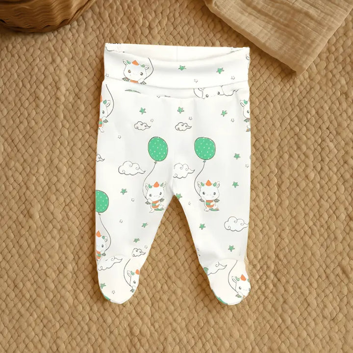 Rainy Pantalonași cu botoșei pentru bebeluși 48 - 62 cm. Dino