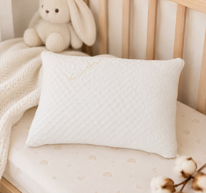 Rainy Pernuță pentru bebeluși Cashmere 30x40 cm material respirabil cu fermoar