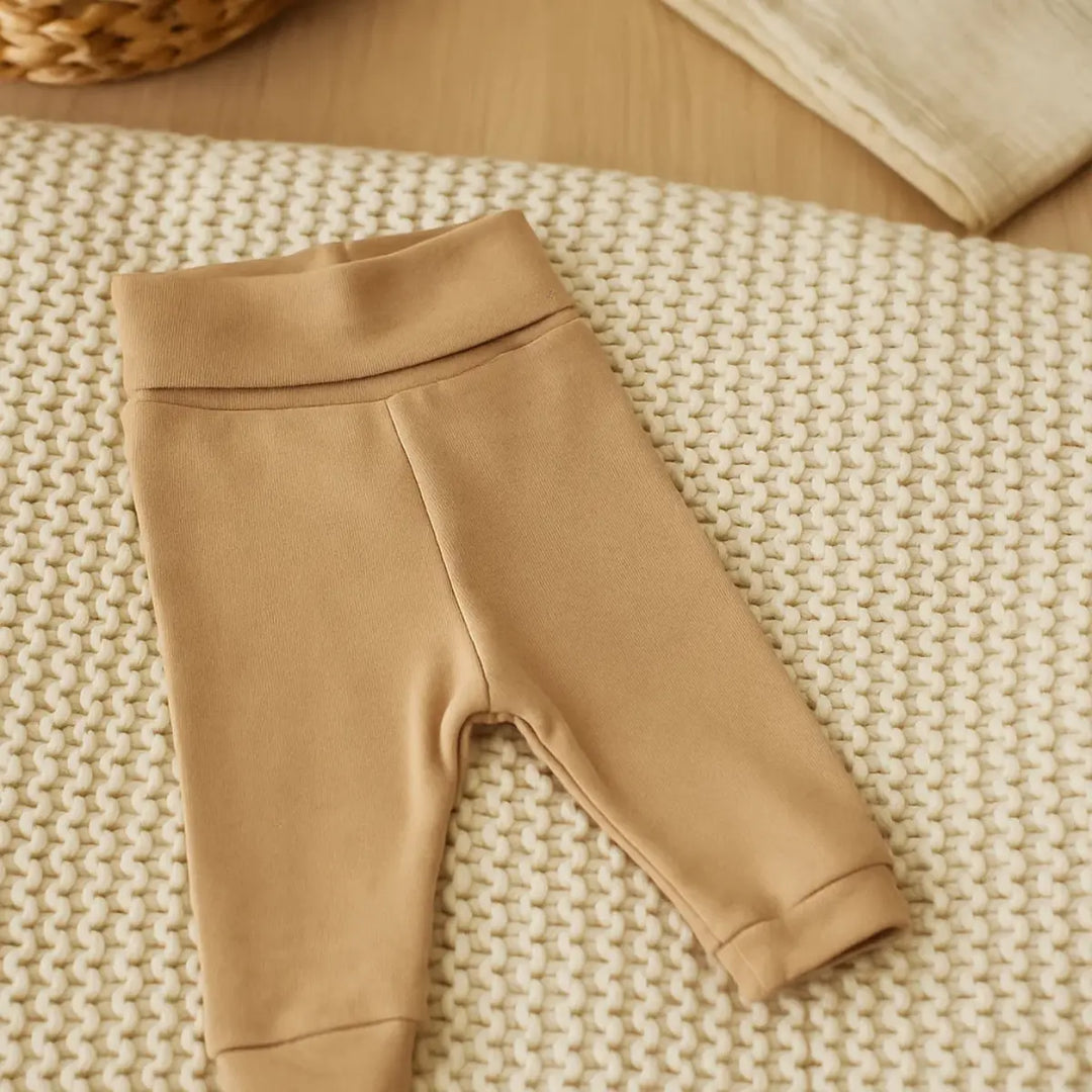 Rainy Body bebeluși cu guler și betelie întoarsă 56-74cm. moka