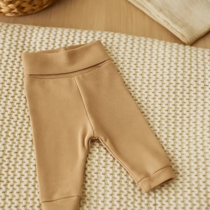 Rainy Body bebeluși cu guler și betelie întoarsă 56-74cm. moka