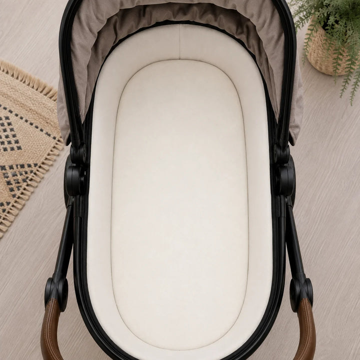 Rainy Cearșaf pentru cărucior cu elastic 55/95 cm. ecru