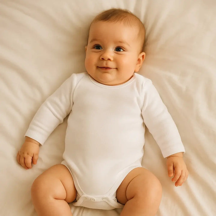 Rainy Body pentru copii White cu mânecă lungă 56-80 cm.