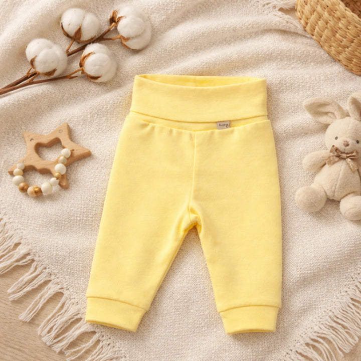 Rainy Body bebe cu guler și betelie întoarsă 56-80cm. galben
