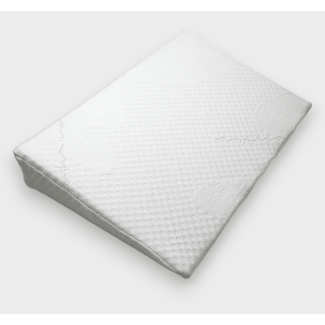 Pernă anti-reflux pentru bebeluși Rainy 60x39cm cașmir material respirabil cu fermoar