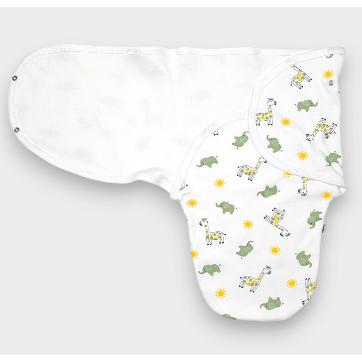 Rainy Păturică antistres pentru nou-născuți Girafă și elefant