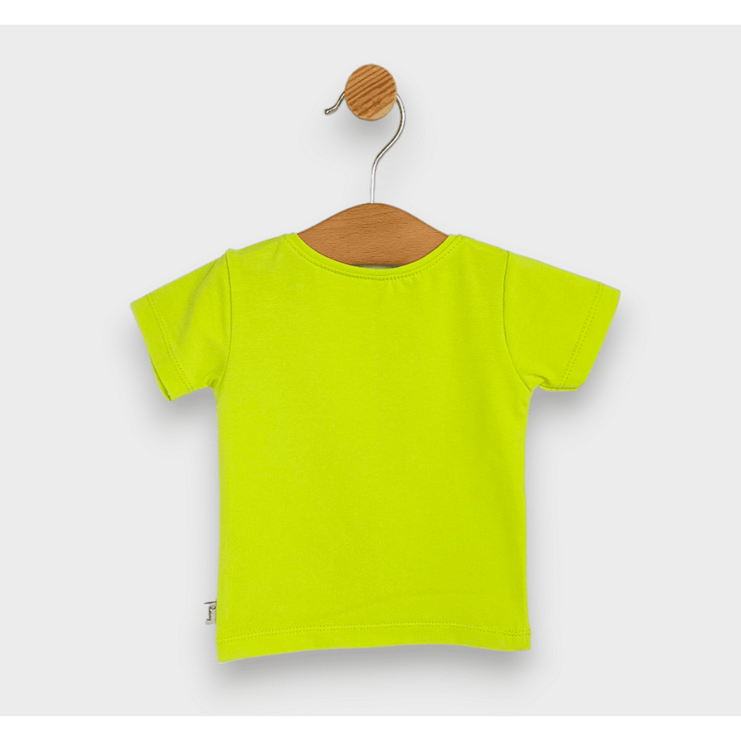 Rainy Bluză pentru bebeluși cu mânecă scurtă Relax 62-92 cm. verde