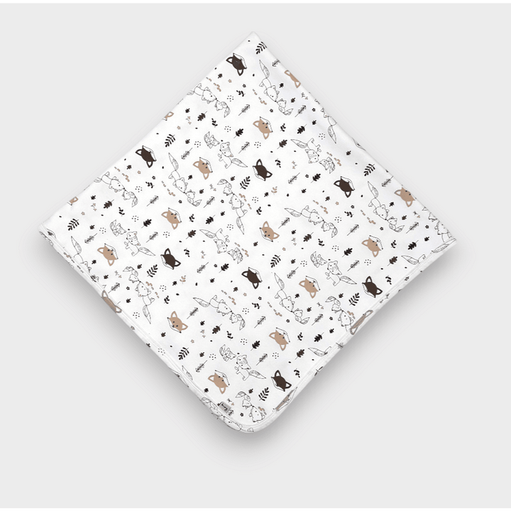 Rainy Scutec pentru bebeluși 85 x 85 cm. Vulpițe