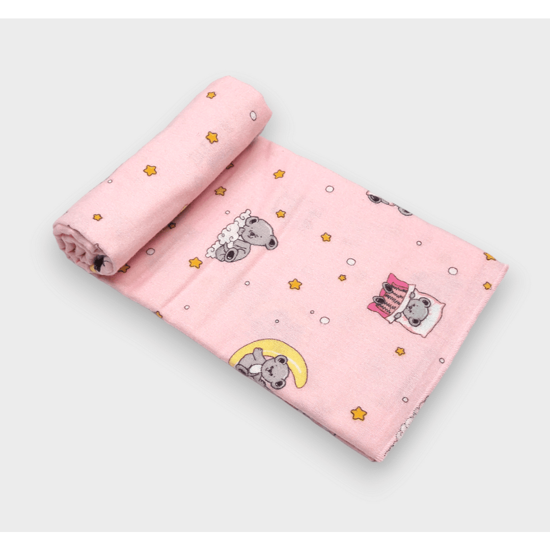 Rainy Scutec pentru bebeluși din finet 120x120 cm. Sweet dreams roz
