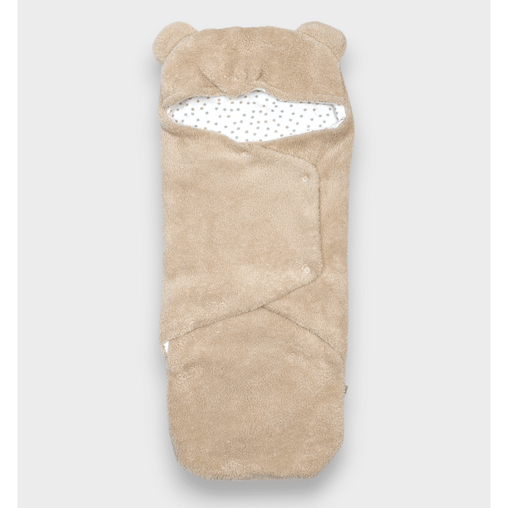 Rainy Scutec pentru nou-născuți „Îmbrățișare caldă”, bej/stele