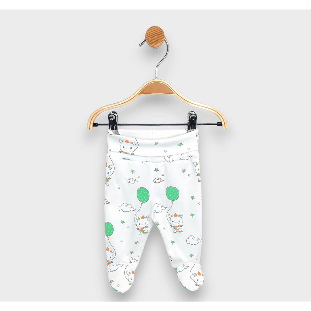 Rainy Pantalonași cu botoșei pentru bebeluși 48 - 62 cm. Dino