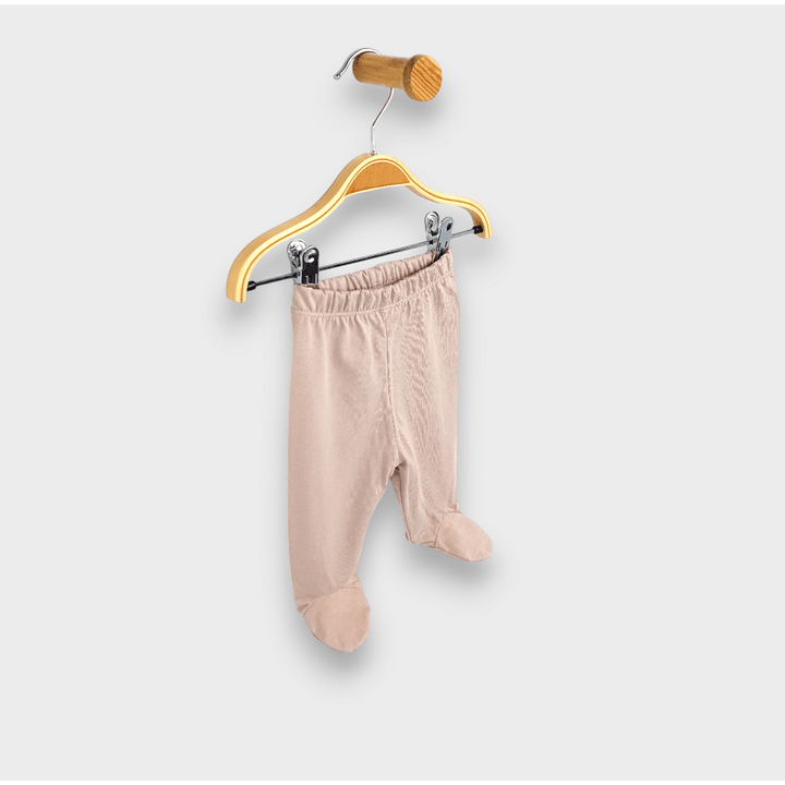 Rainy Pantaloni cu botoșei pentru bebeluși 48 - 62 cm. latte