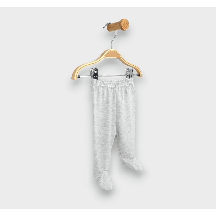 Rainy Pantaloni cu botoșei pentru bebeluși 48 - 62 cm. gri