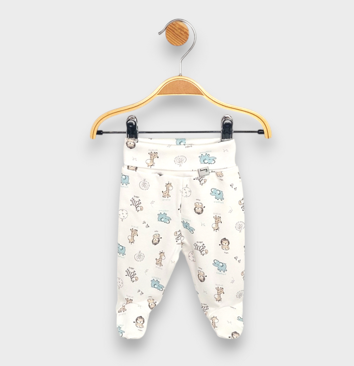 Rainy Pantaloni de bebeluș cu talie întoarsă 48 - 68 cm. Prieteni Safari
