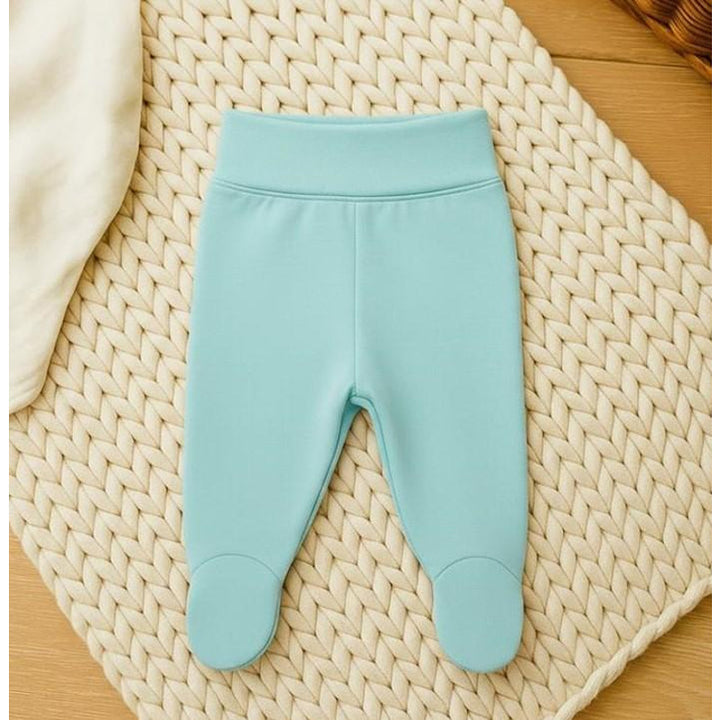 Rainy Pantaloni de bebe cu bentiță întoarsă 48 - 74 cm. aqua