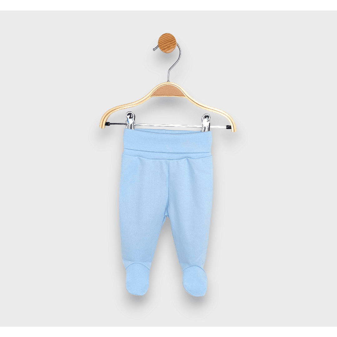 Rainy Pantaloni de bebeluș cu talie întoarsă 48 - 74 cm. albastru