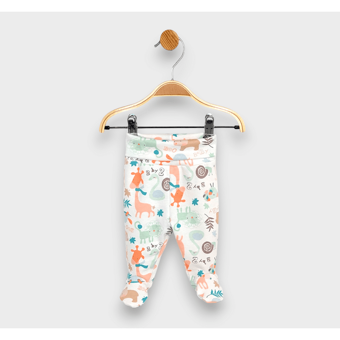 Rainy Pantaloni pentru bebeluși cu bandă elastică întoarsă 48 - 74 cm. Animăluțe Baby boo
