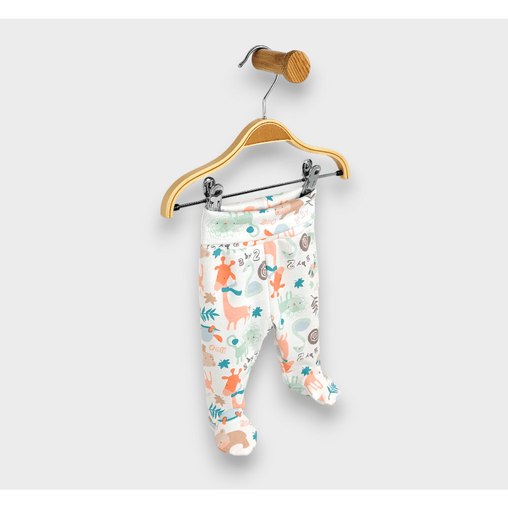 Rainy Pantaloni pentru bebeluși cu bandă elastică întoarsă 48 - 74 cm. Animăluțe Baby boo