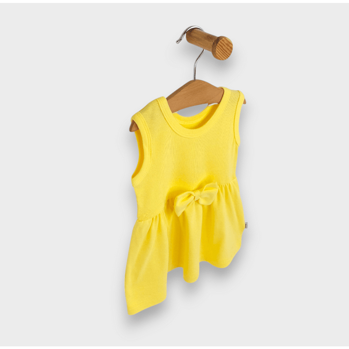 Rochie pentru bebeluși Rainy 62 - 92 cm. lămâie