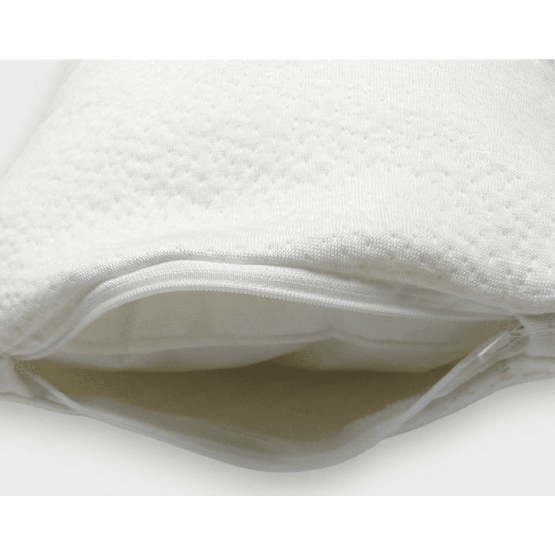 Rainy Pernuță pentru bebeluși Cashmere 30x40 cm material respirabil cu fermoar