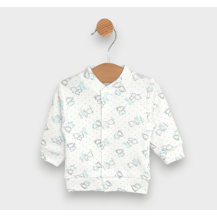 Cardigan pentru bebeluși Rainy 48 - 68 cm. Urșișori gri Baby
