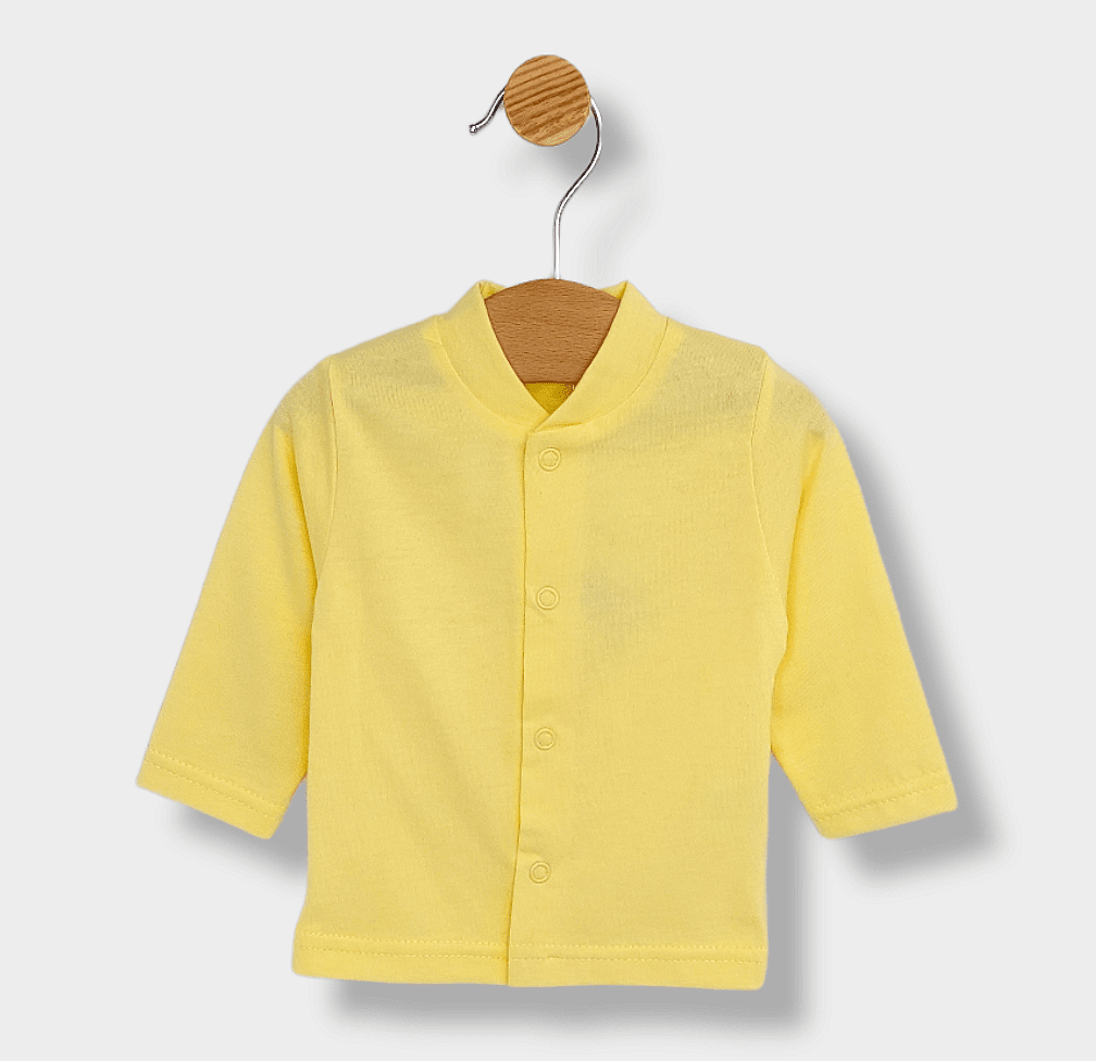 Cardigan pentru bebeluși Rainy 56-68 cm, galbenă