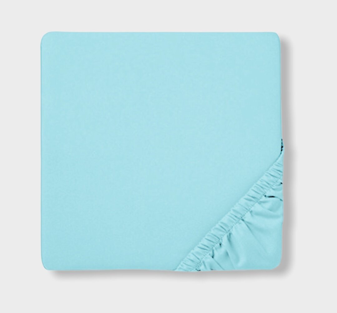 Rainy Cearșaf pentru bebeluși cu elastic 60x120 cm. verde mentă