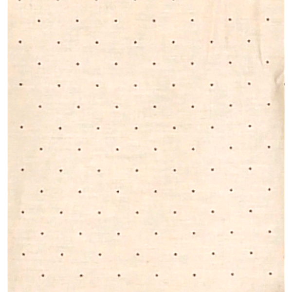 Rainy Cearșaf bebe pentru cărucior 55x95 cm. buline maro