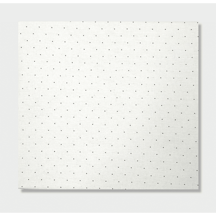 Rainy Cearșaf pentru cărucior cu elastic 55/95 cm. Ecru cu buline