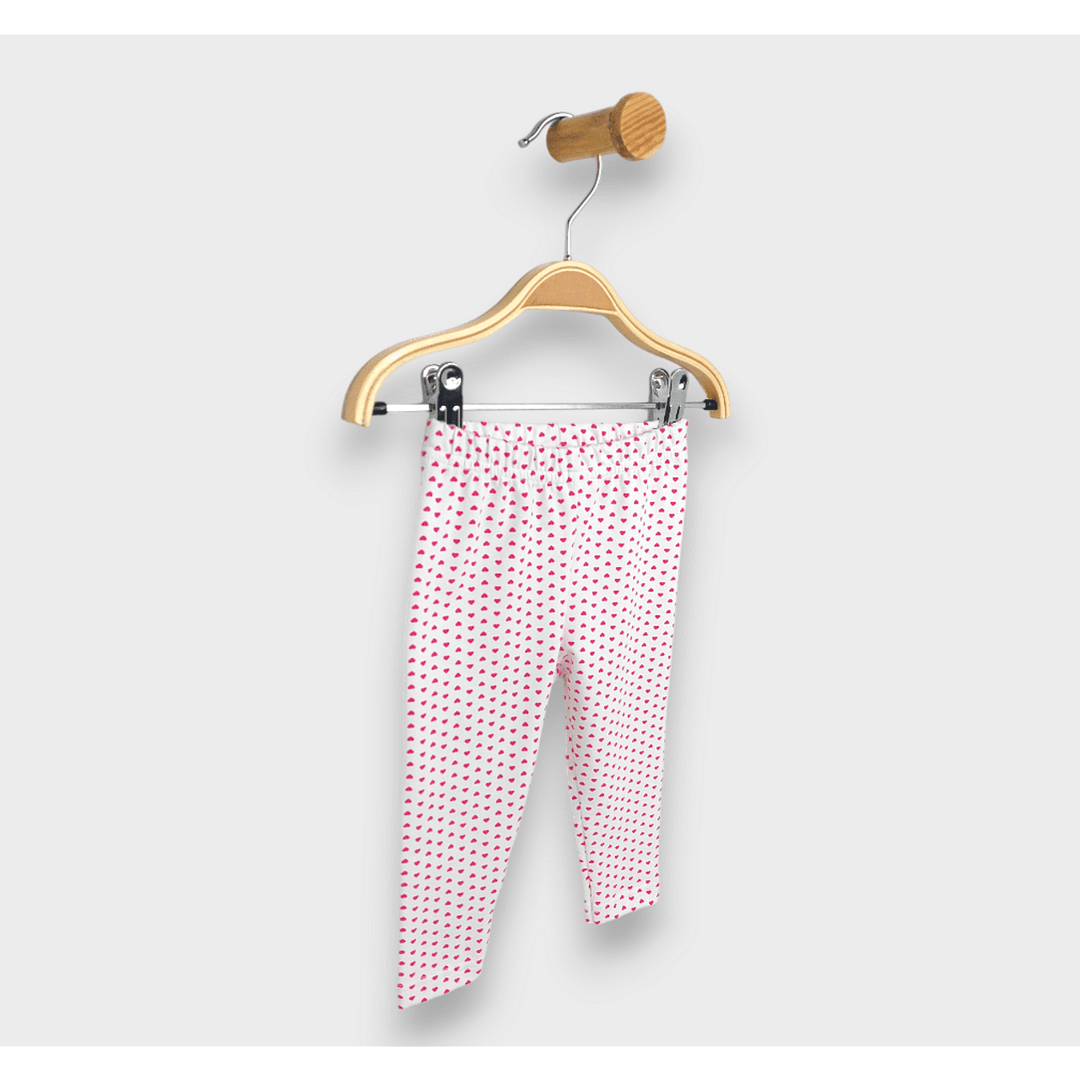 Rainy Colanți lungi pentru bebeluși 62-92 cm. Inimioare mici