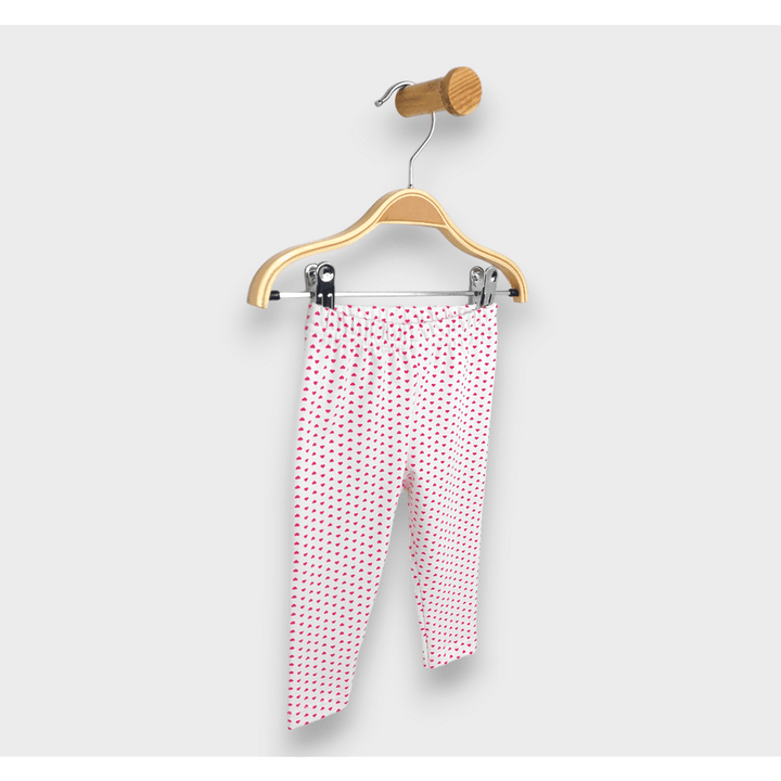 Rainy Colanți lungi pentru bebeluși 62-92 cm. Inimioare mici