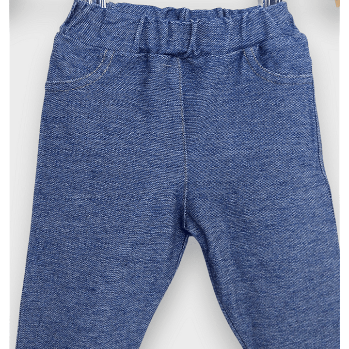 Rainy Colanți lungi pentru bebeluși din denim 62-92 cm.