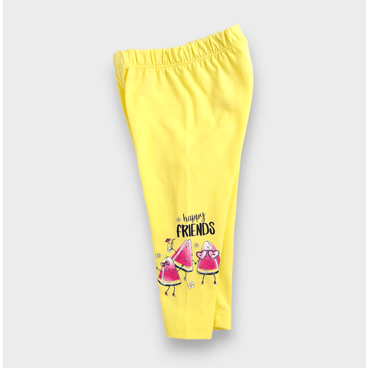 Rainy Colanți lungi pentru bebeluși Happy friends 62-92 cm, galben