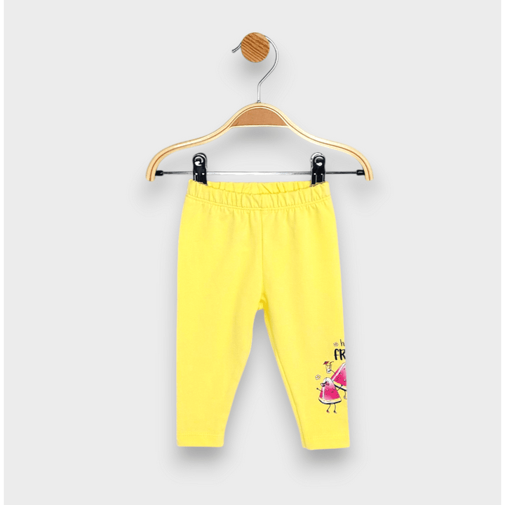 Rainy Colanți lungi pentru bebeluși Happy friends 62-92 cm, galben