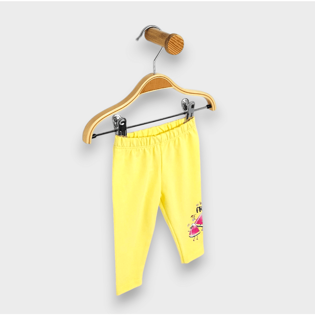 Rainy Colanți lungi pentru bebeluși Happy friends 62-92 cm, galben