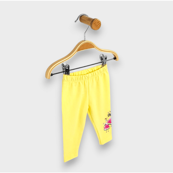 Rainy Colanți lungi pentru bebeluși Happy friends 62-92 cm, galben