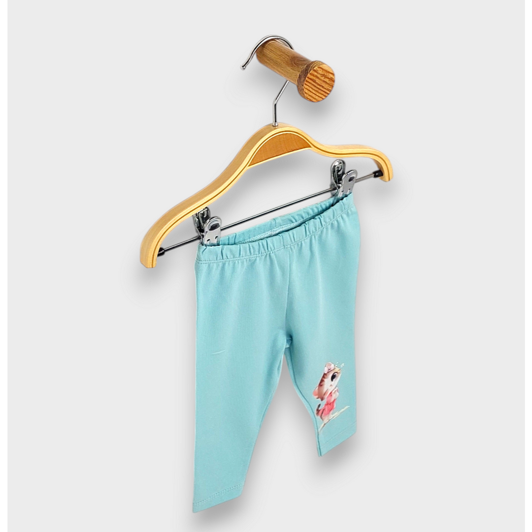 Rainy Colanți lungi pentru bebeluși Kitty 62-92 cm. aqua