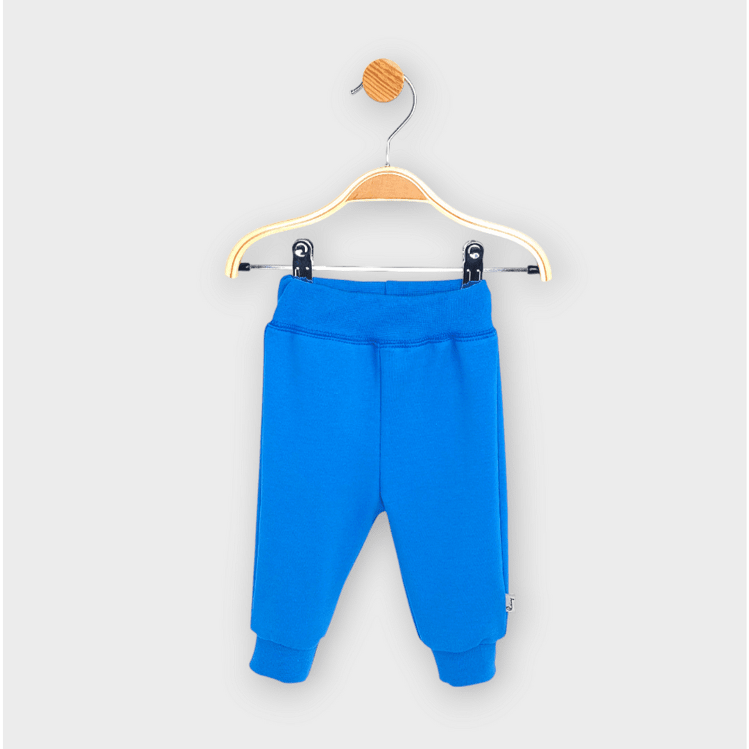 Pantaloni lungi pentru bebeluși Rainy 62-92 cm, albastru cobalt