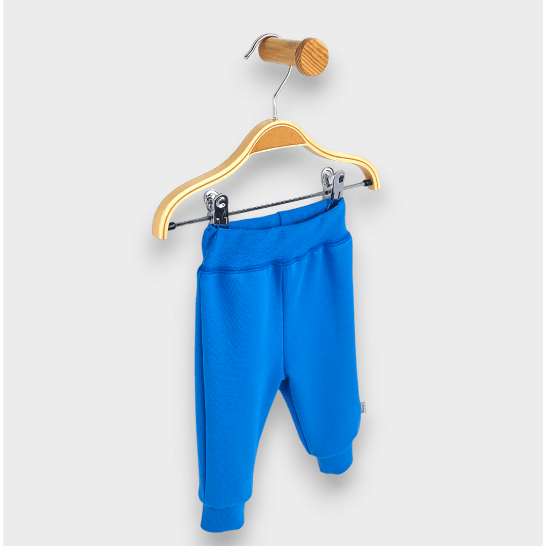 Pantaloni lungi pentru bebeluși Rainy 62-92 cm, albastru cobalt