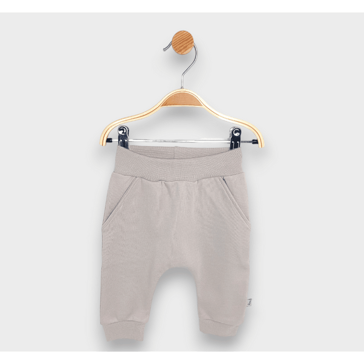 Pantaloni lungi pentru bebeluși Rainy 62-92 cm, culoare cacao caldă