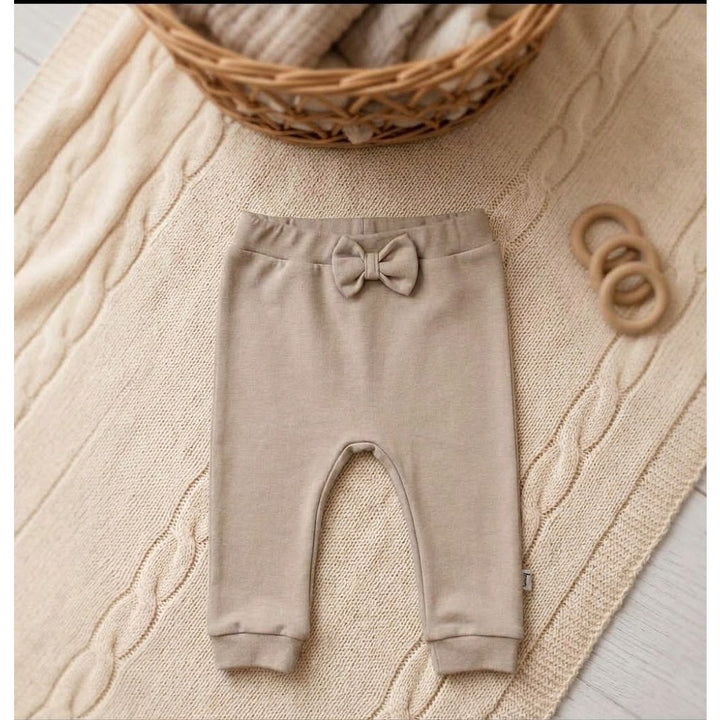 Rainy Pantaloni lungi pentru bebeluși 62-92 cm. cacao cald