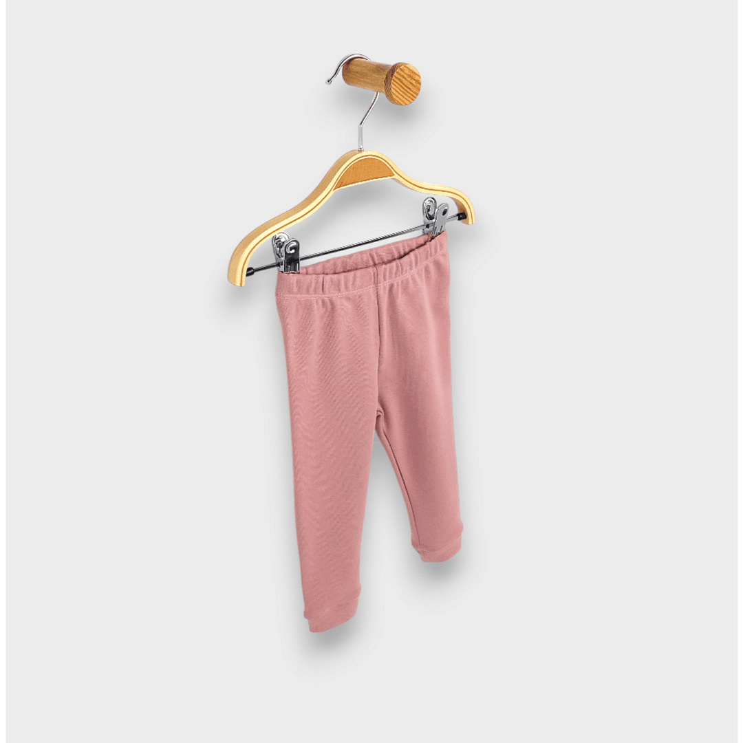 Pantaloni lungi pentru bebeluși Rainy 74-86 cm, culoare roz prăfuit