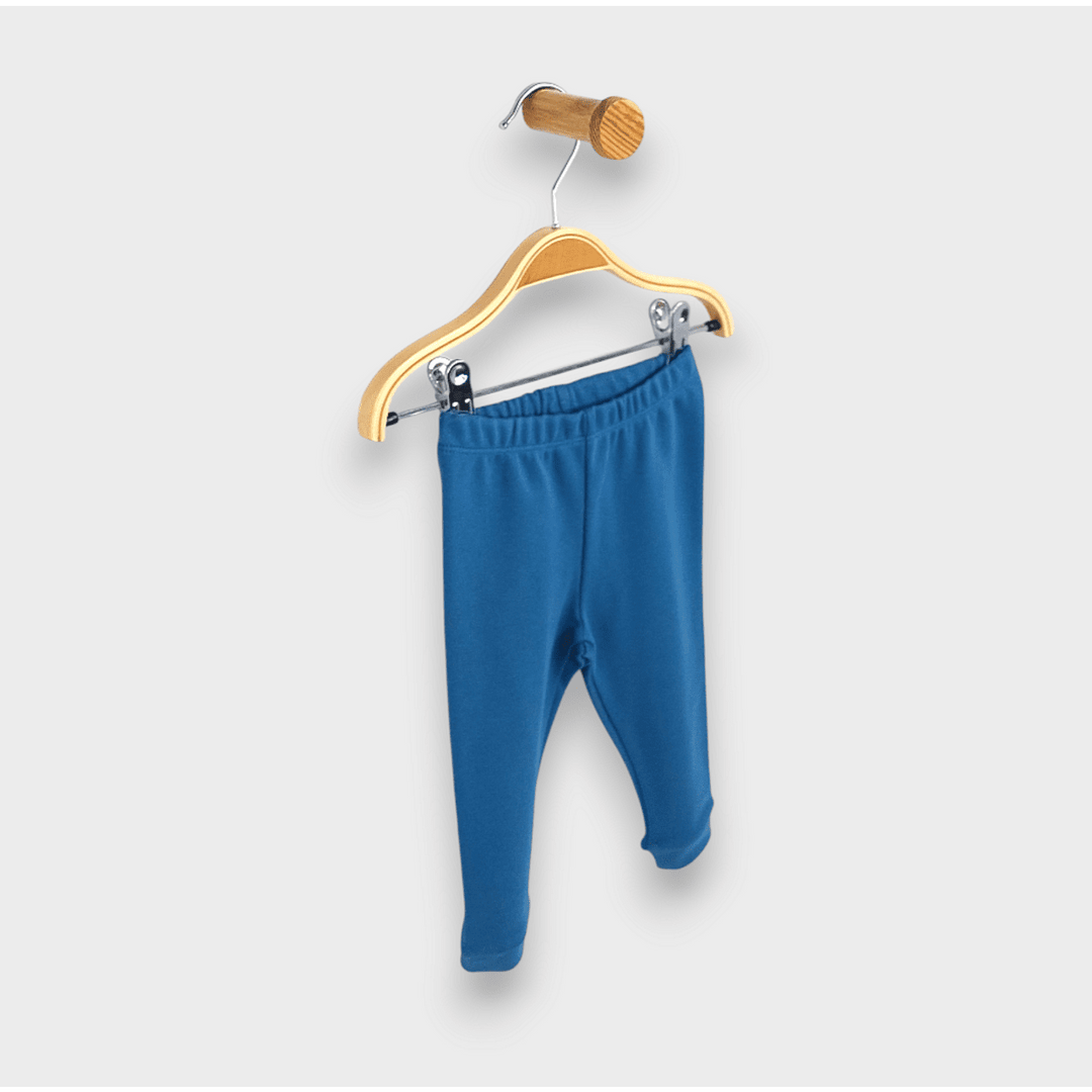 Pantaloni lungi pentru bebeluși Rainy 74-86 cm, albastru ocean