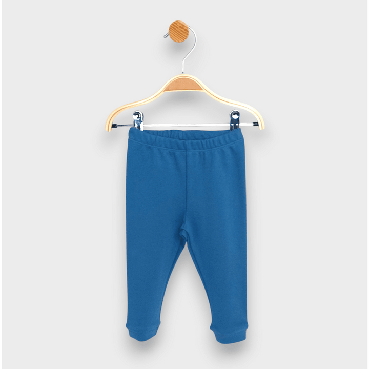 Pantaloni lungi pentru bebeluși Rainy 74-86 cm, albastru ocean
