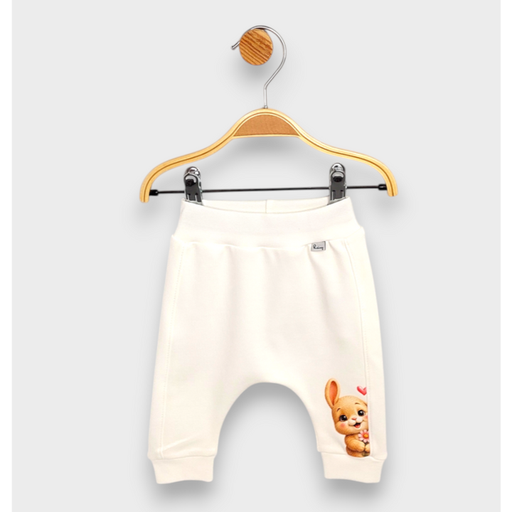 Rainy Pantaloni lungi pentru bebeluși So Cute 62-92 cm. ecru