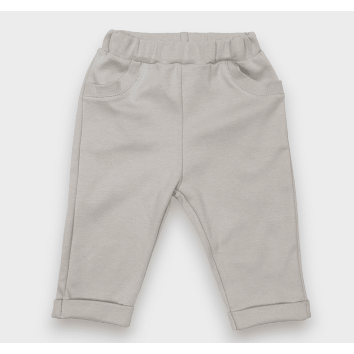 Rainy Pantaloni lungi pentru bebeluși cu buzunar 62-92 cm. cacao cald