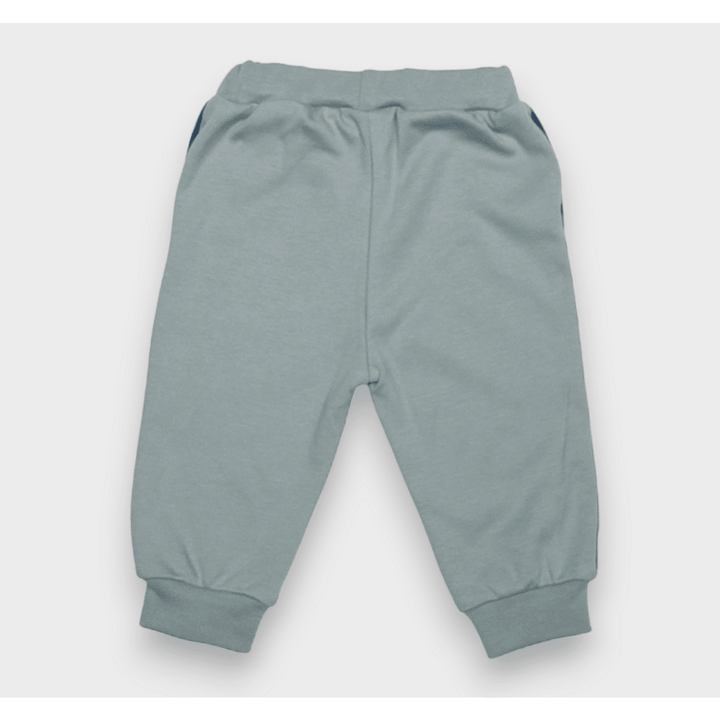 Pantaloni lungi pentru bebeluși Rainy cu bordură, 62-92 cm, verzi